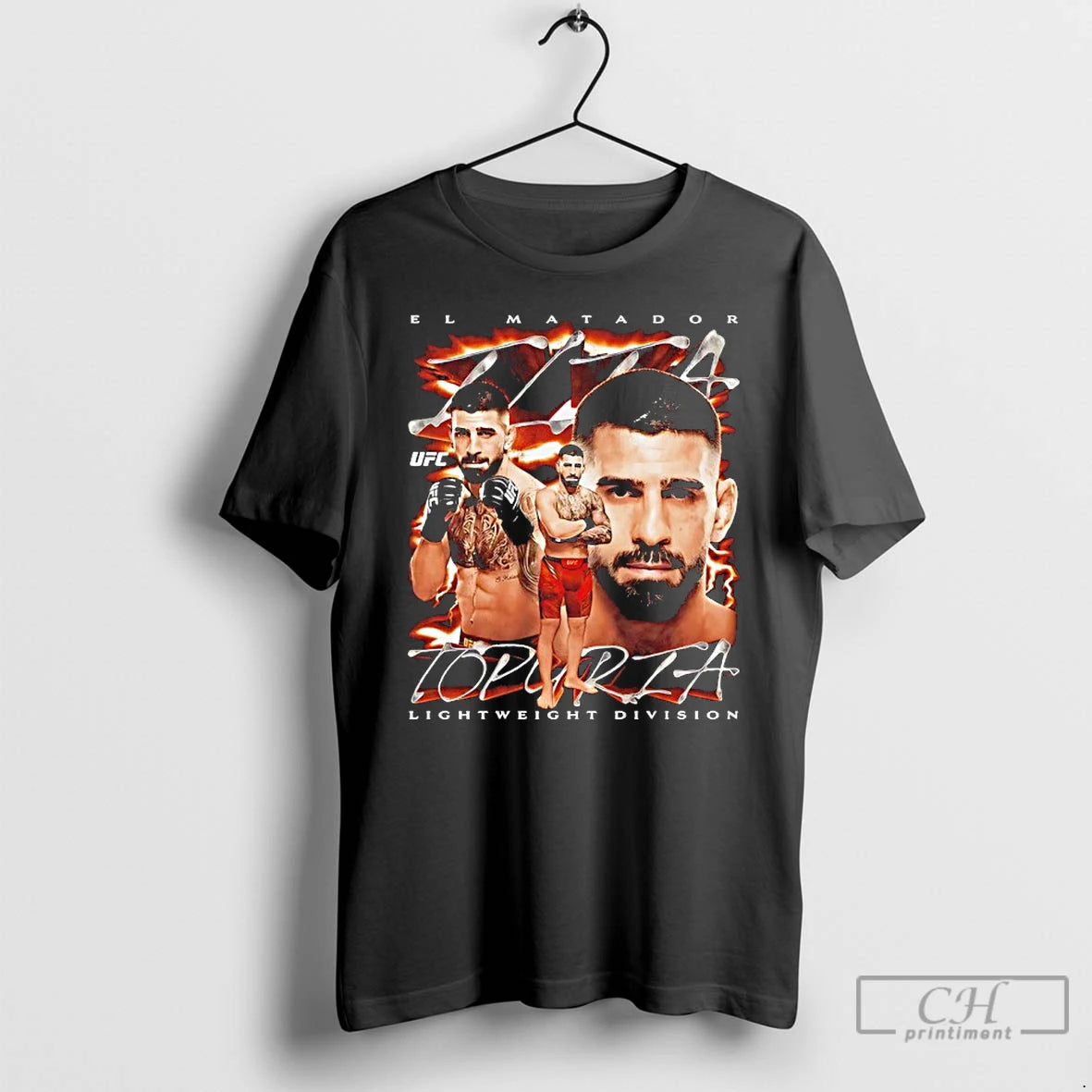 Premium Ilia Topuria El Matador Ufc Lightweight Division 90s Vintage T Shirts Hoodie, Sweatshirt | InkNestWear.com