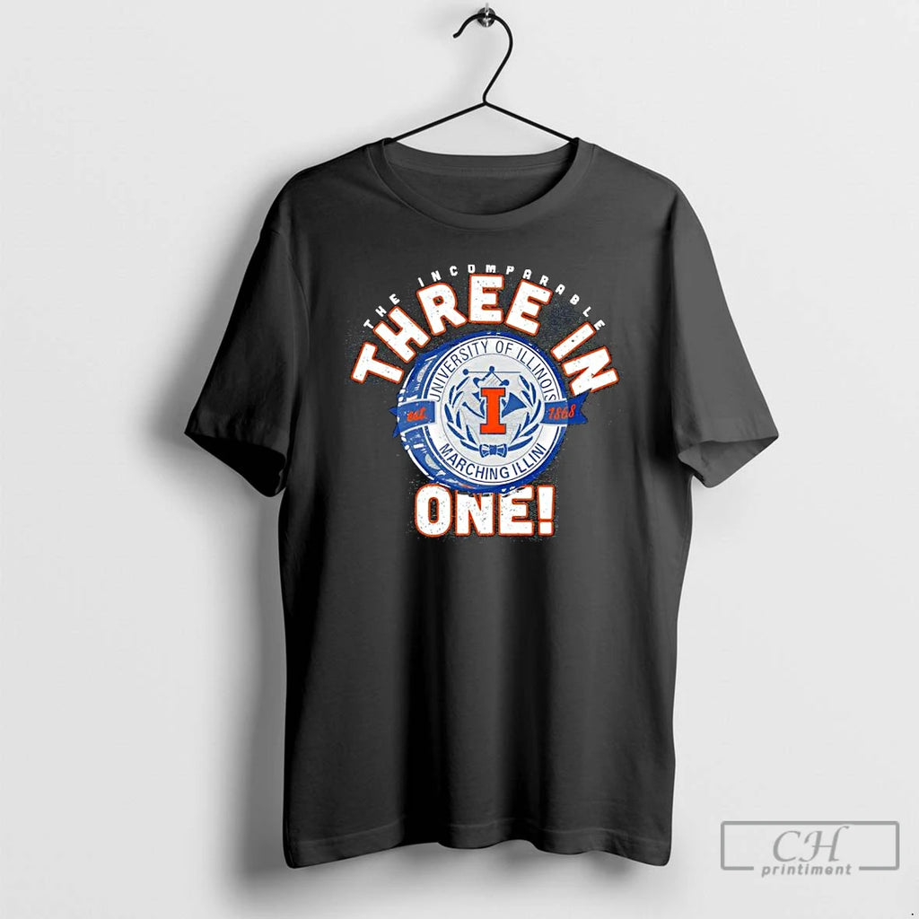 Premium Illinois Marching Band Drum 3 In T Shirts Hoodie, Sweatshirt | InkNestWear.com