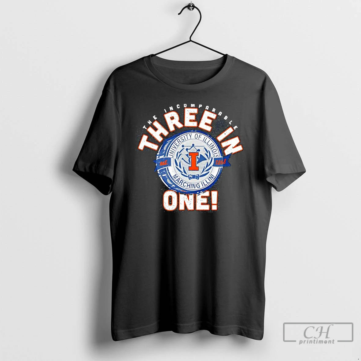 Premium Illinois Marching Band Drum 3 In T Shirts Hoodie, Sweatshirt | InkNestWear.com