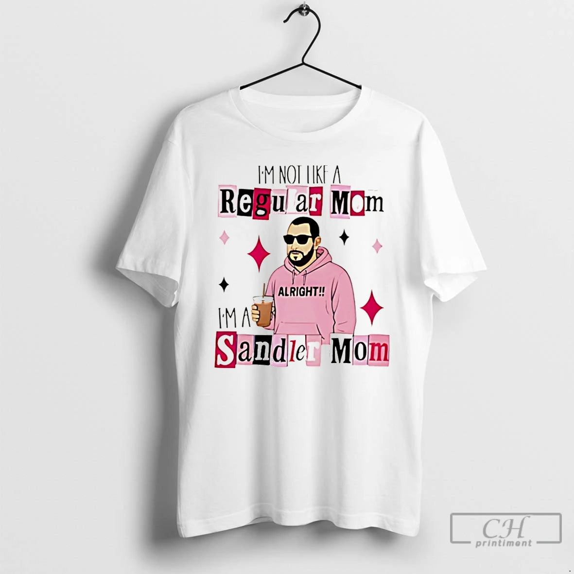 Premium Im Not A Regular Mom Im A Sandler Christmas T Shirts Hoodie, Sweatshirt | InkNestWear.com