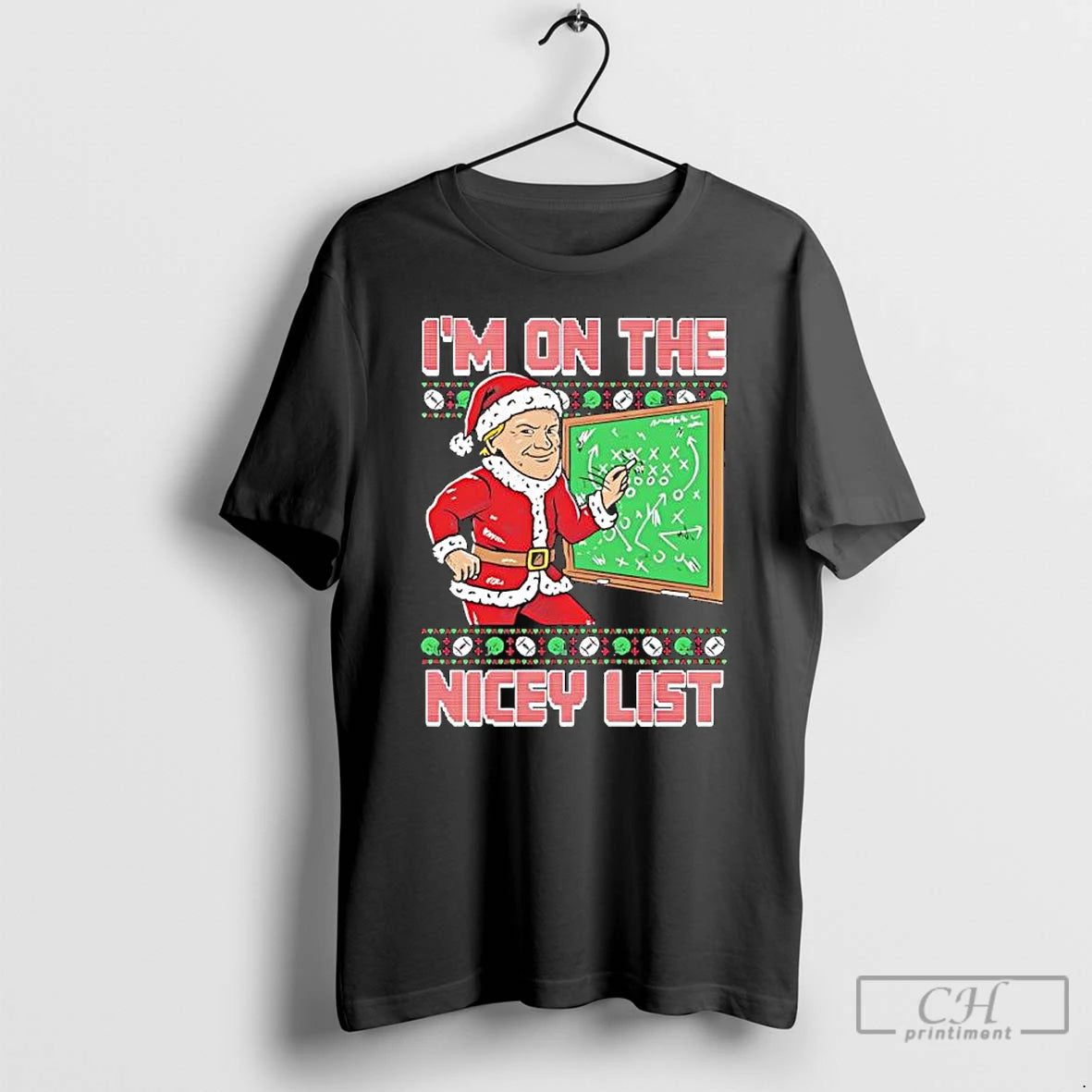 Premium Im On The Nicey List Ugly Christmas T Shirts Hoodie, Sweatshirt | InkNestWear.com