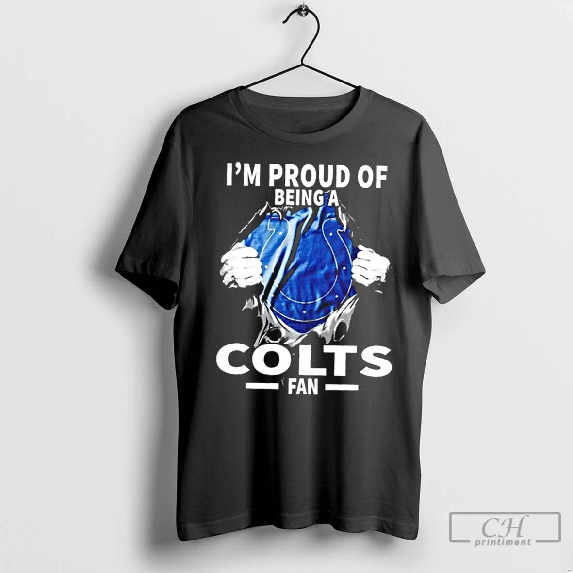 Premium Im Proud Of Being A Indianapolis Colts Fan T-Shirts, Hoodie, Sweatshirt | InkNestWear.com
