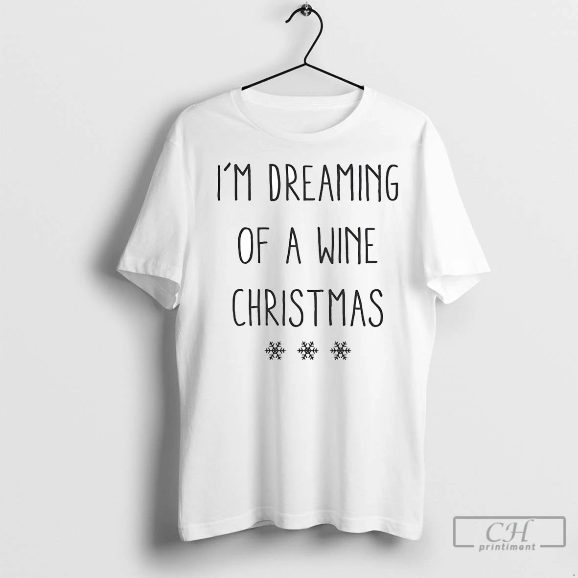 Premium Im Dreaming Of A Wine Christmas T-Shirts, Hoodie, Sweatshirt | InkNestWear.com