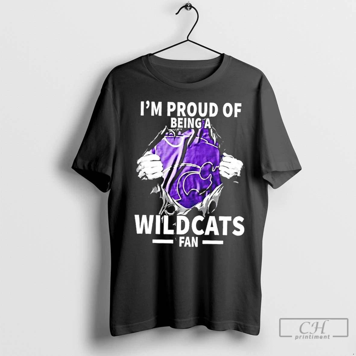 Premium Im Proud Of Being A Kansas State Wildcats Fan T-Shirts, Hoodie, Sweatshirt | InkNestWear.com