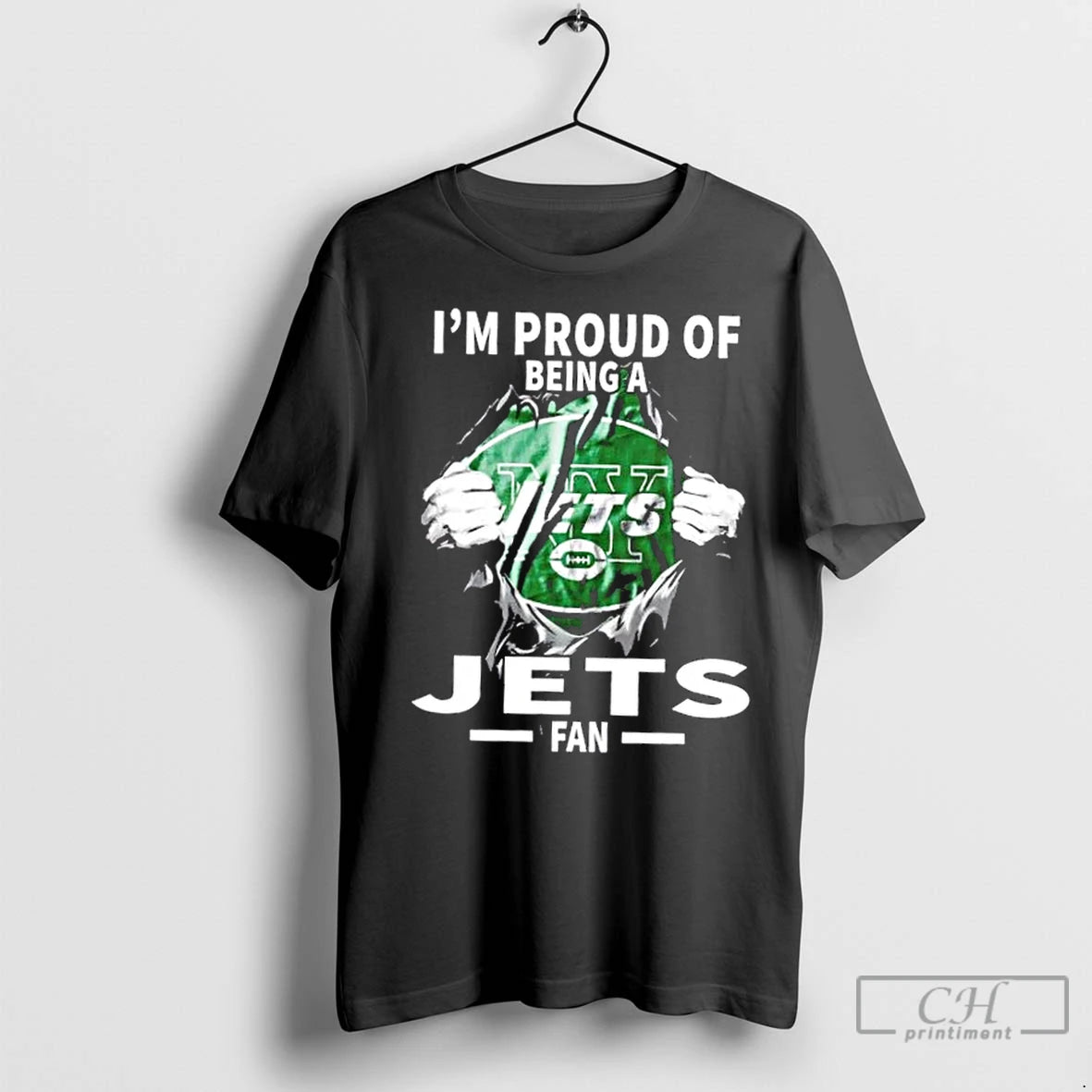 Premium Im Proud Of Being A New York Jets Fan T-Shirts, Hoodie, Sweatshirt | InkNestWear.com