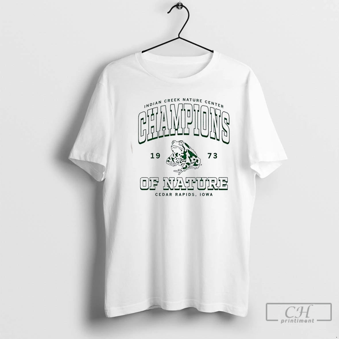 Premium Indian Creek Nature Center Champions Of Nature Cedar Rapids Iowa T Shirts Hoodie, Sweatshirt | InkNestWear.com