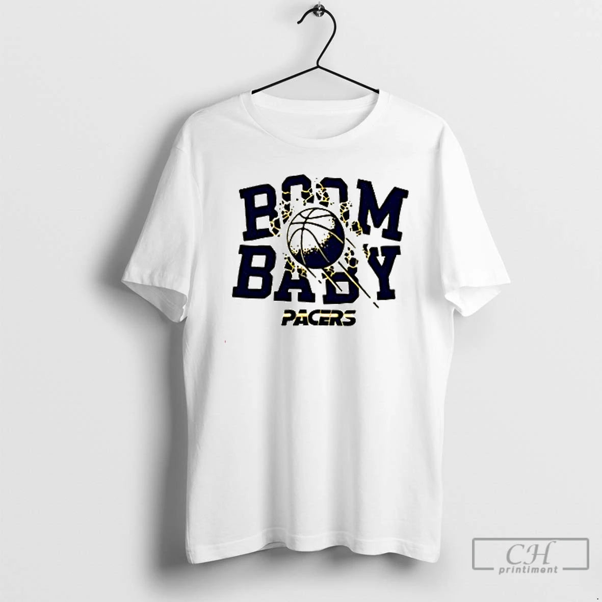 Premium Indiana Pacers Boom Baby T Shirts Hoodie, Sweatshirt | InkNestWear.com
