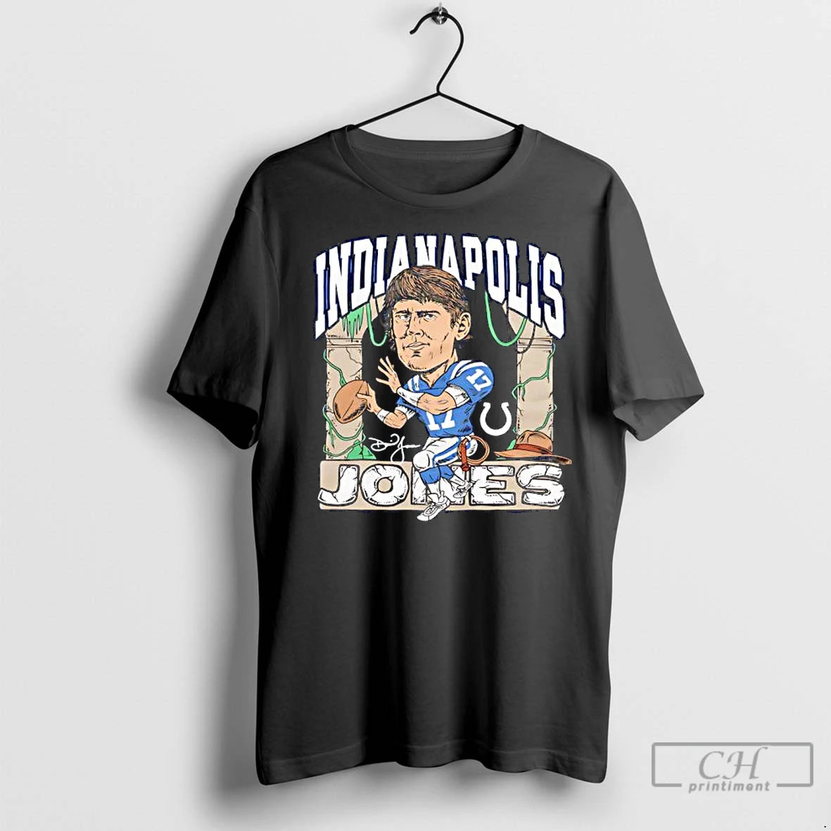 Premium Indianapolis Colts Superstar Daniel Jones Lights Up The Field Graphic T-Shirts, Hoodie, Sweatshirt | InkNestWear.com