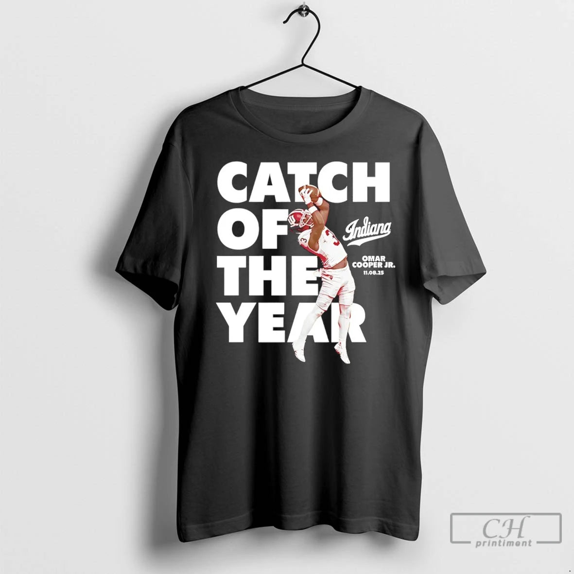 Premium Indianasomar Cooper Jr Catch Of The Year T-Shirts, Hoodie, Sweatshirt | InkNestWear.com