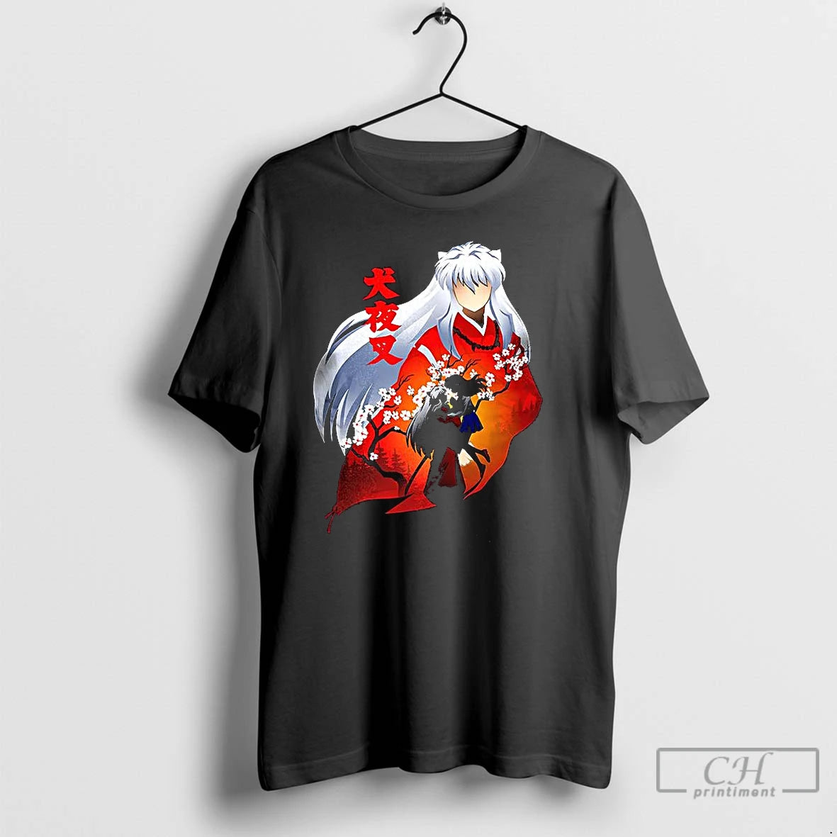 Premium Inuyasha Anime Half Demon T Shirts Hoodie, Sweatshirt | InkNestWear.com