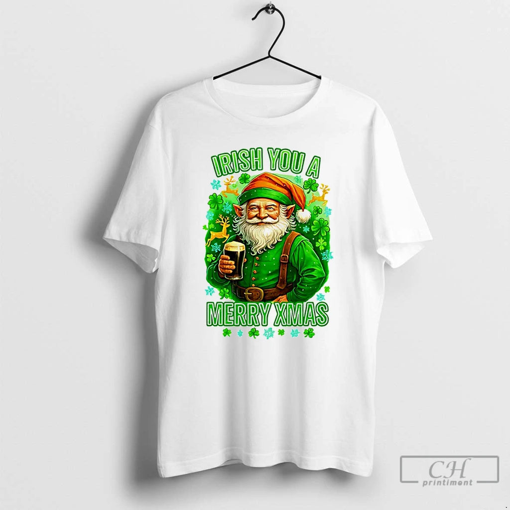 Premium Irish You A Merry Christmas 2025 T-Shirts, Hoodie, Sweatshirt | InkNestWear.com