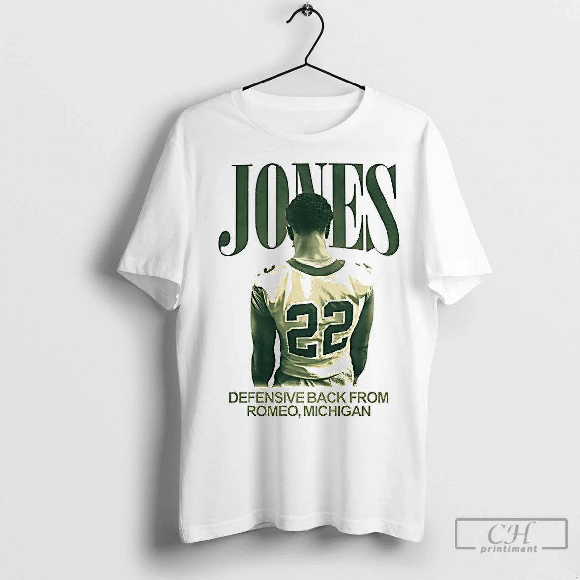 Premium Isaiah Jones Defensive Back From Remeo Michigan T-Shirts, Hoodie, Sweatshirt | InkNestWear.com