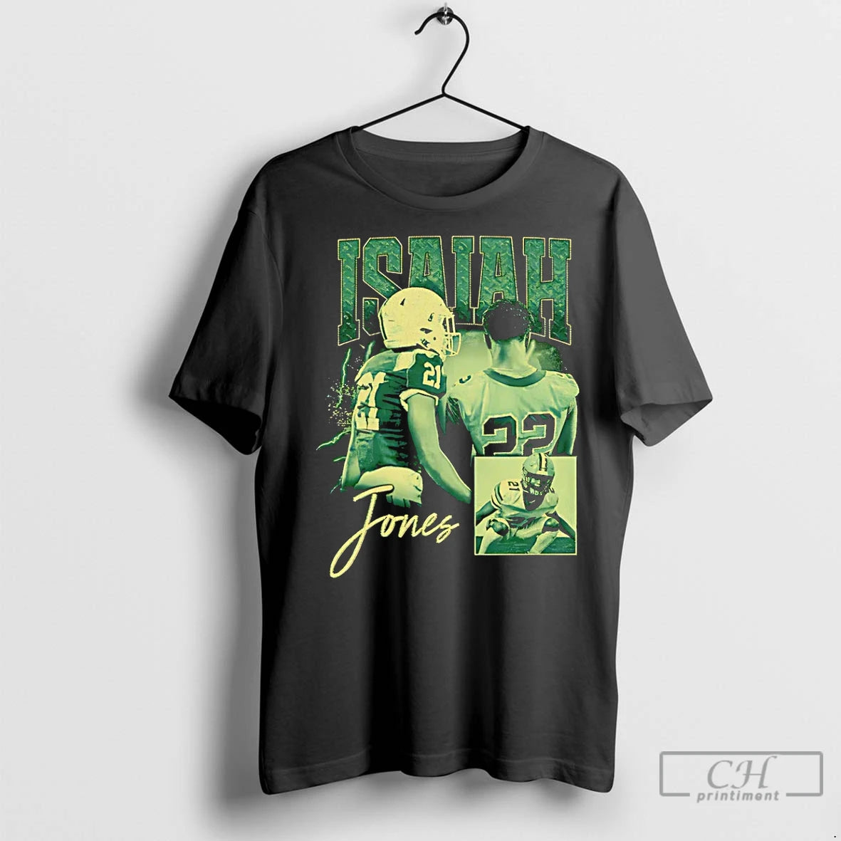 Premium Isaiah Jones Defensive Back Graphic T-Shirts, Hoodie, Sweatshirt | InkNestWear.com