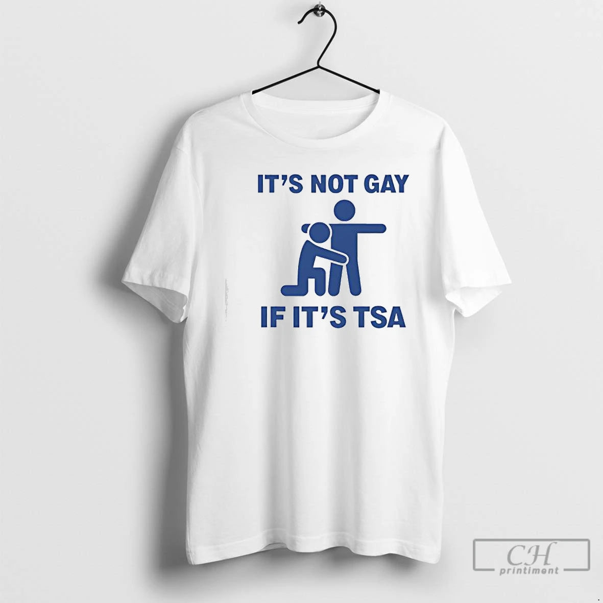 Premium Its Not Gay If Its Tsa Blue T Shirts Hoodie, Sweatshirt | InkNestWear.com