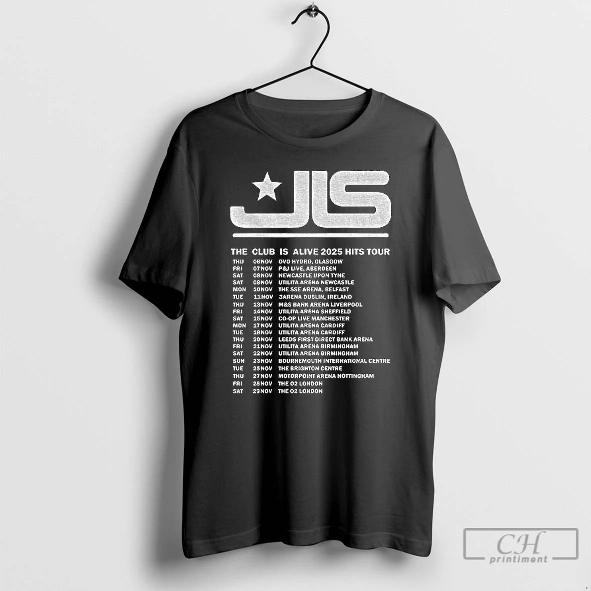 Premium Jls The Club Is Alive 2025 Hits Tour T Shirts Hoodie, Sweatshirt | InkNestWear.com