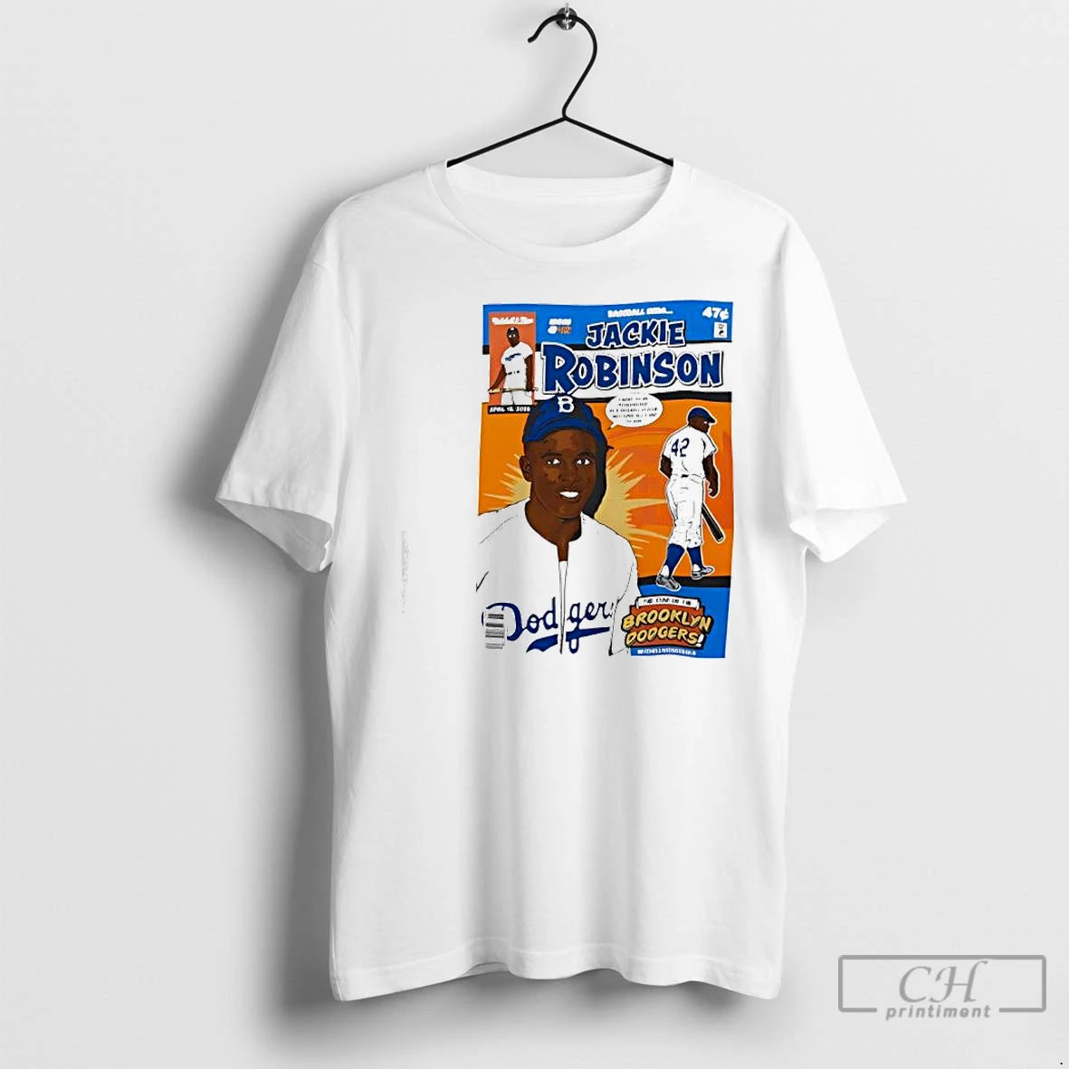 Premium Jackie Robinson Comic T-Shirts, Hoodie, Sweatshirt | InkNestWear.com