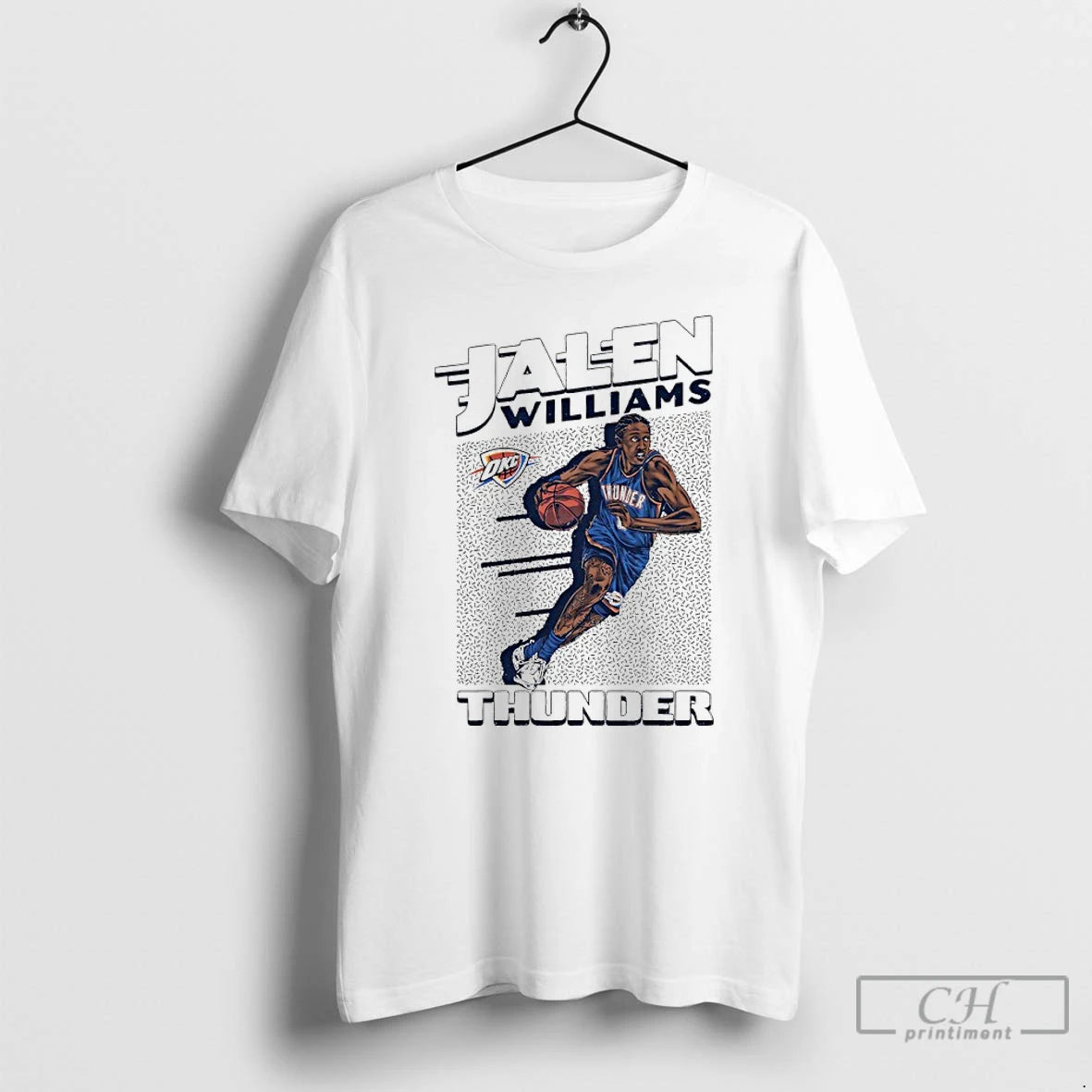 Premium Jalen Williams Oklahoma City Thunder Player Graphic T Shirts Hoodie, Sweatshirt | InkNestWear.com