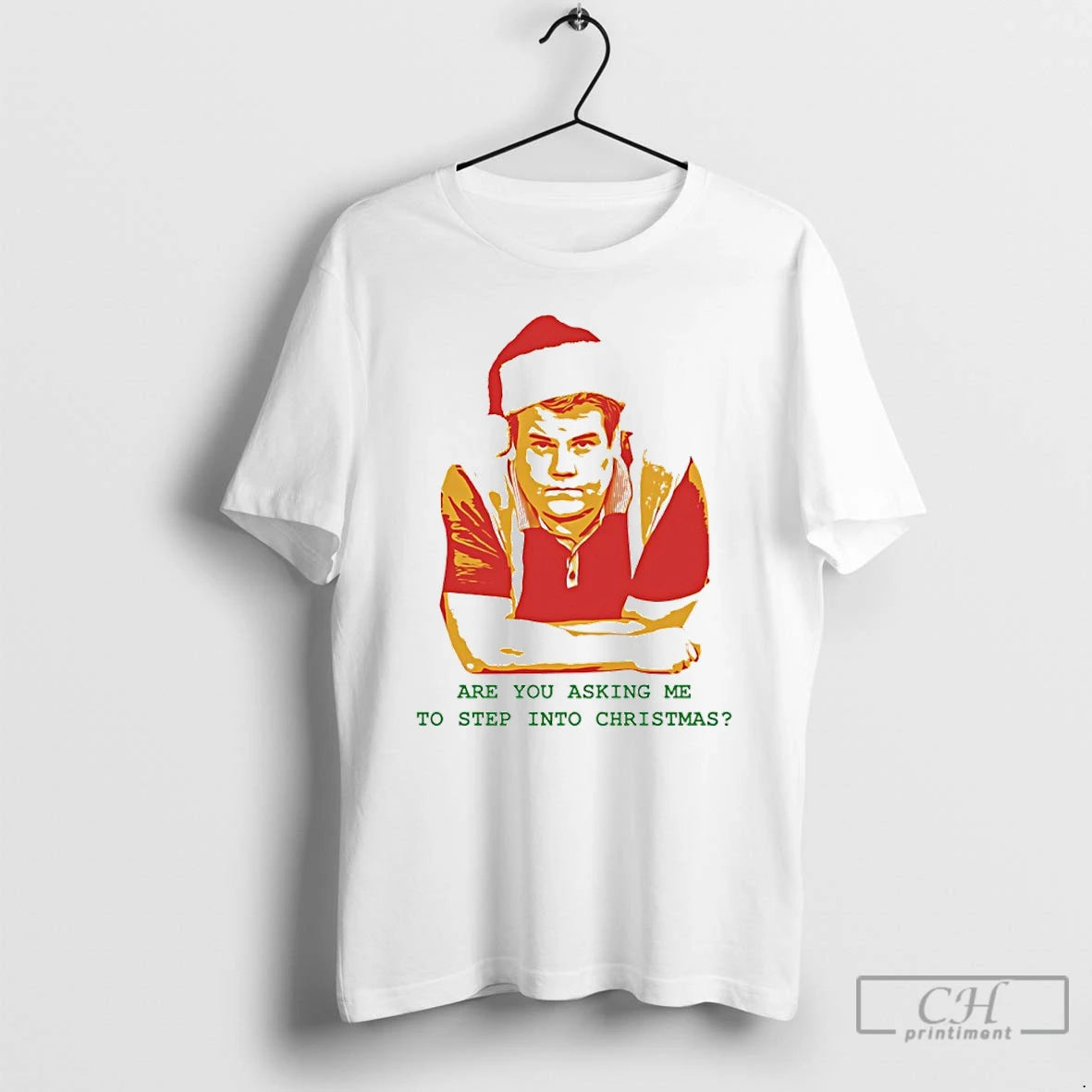 Premium James Corden Are You Asking Me To Step Into Christmas 2025 T Shirts Hoodie, Sweatshirt | InkNestWear.com