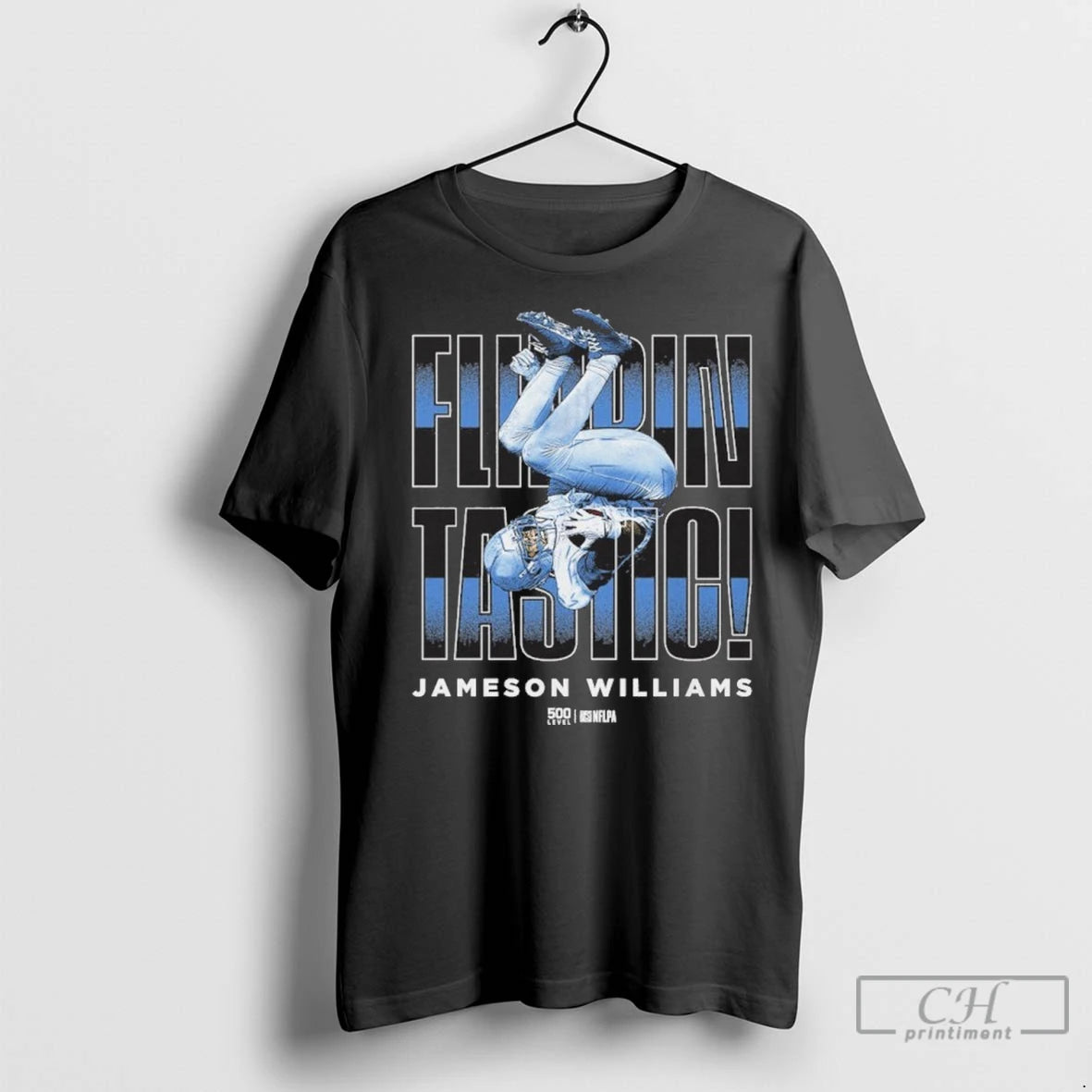 Premium Jameson Williams Detroit Lions Flippintastic T-Shirts, Hoodie, Sweatshirt | InkNestWear.com