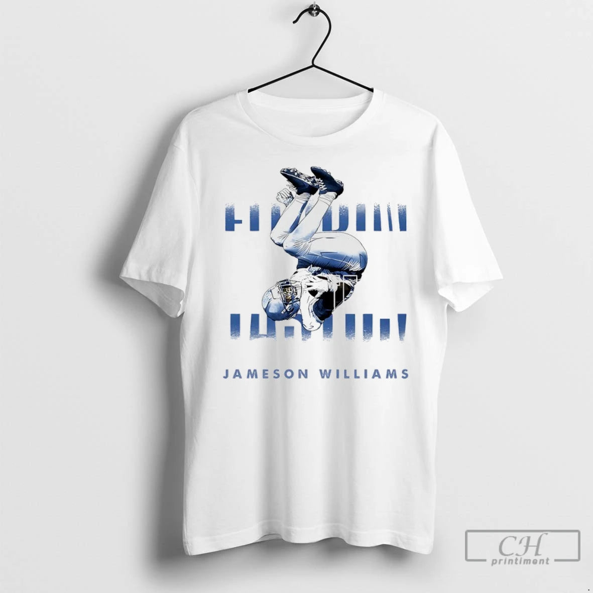 Premium Jameson Williams Detroit Lions Player Flippintastic T-Shirts, Hoodie, Sweatshirt | InkNestWear.com