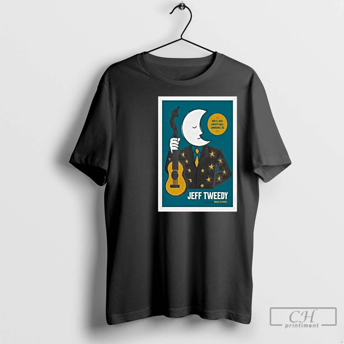 Premium Jeff Tweedy November 8 2025 Lawrence Ks Circle Black T-Shirts, Hoodie, Sweatshirt | InkNestWear.com