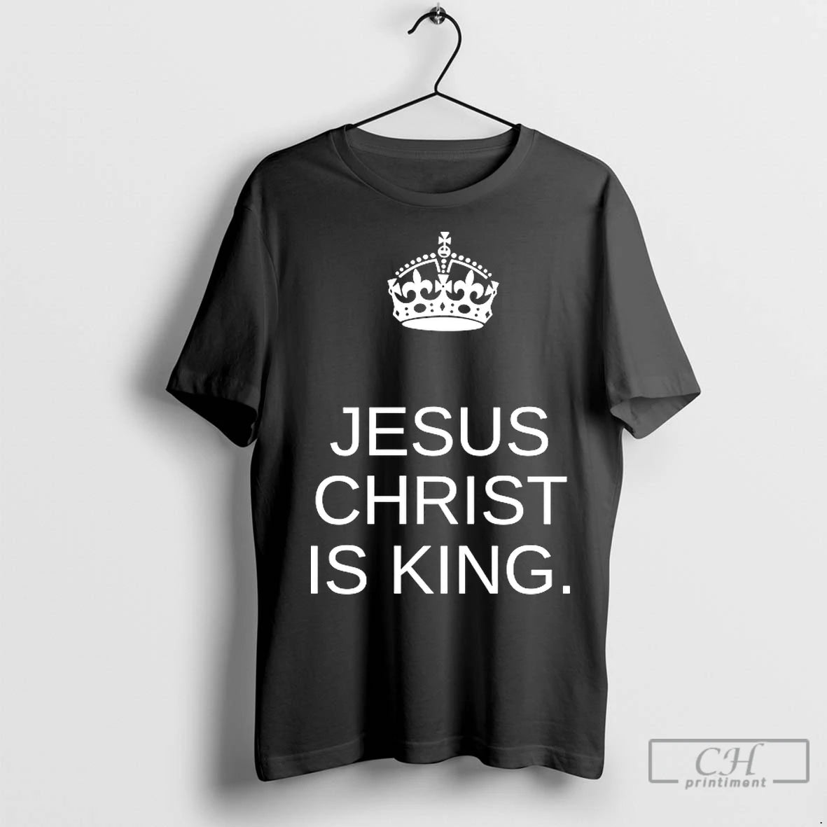 Premium Jesus Christ Is King Crown T-Shirts, Hoodie, Sweatshirt | InkNestWear.com