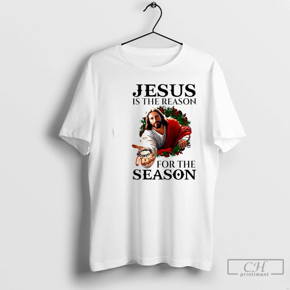 Premium Jesus Is The Reason For The Season Christmas T Shirts Hoodie, Sweatshirt | InkNestWear.com