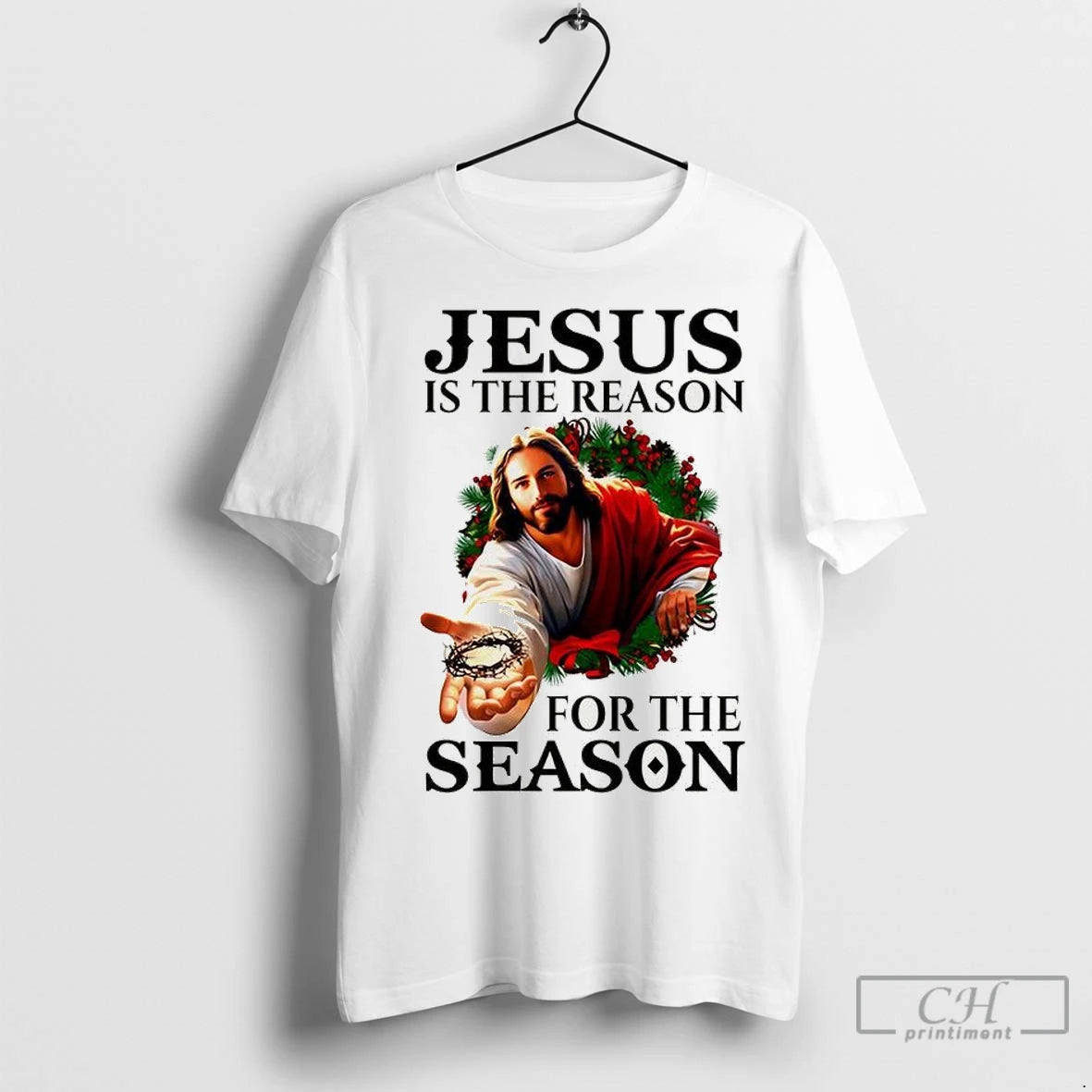 Premium Jesus Is The Reason For The Season Salvation Christian Christmas T-Shirts, Hoodie, Sweatshirt | InkNestWear.com