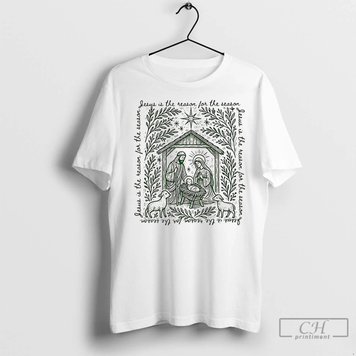 Premium Jesus Is The Reason For The Season Christian Christmas T-Shirts, Hoodie, Sweatshirt | InkNestWear.com