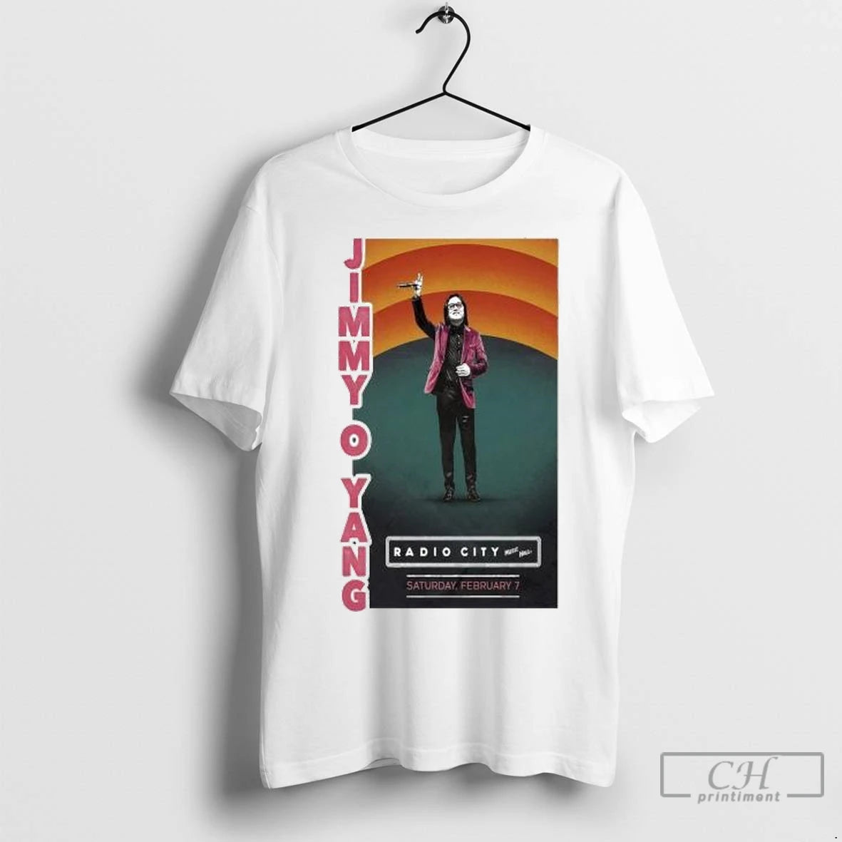 Premium Jimmy O Yang New York Ny Tour Feb 7 2026 Circle White T-Shirts, Hoodie, Sweatshirt | InkNestWear.com