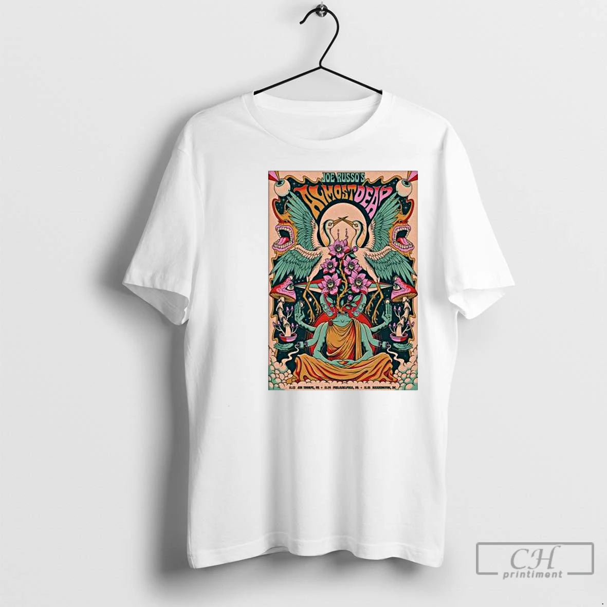 Premium Joe Russos Almost Dead Nov 14 2025 Philadelphia Pa Circle White T-Shirts, Hoodie, Sweatshirt | InkNestWear.com
