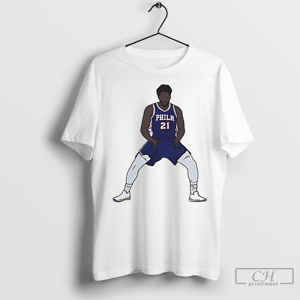 Premium Joel Embiid Thrust Celebration T-Shirts, Hoodie, Sweatshirt | InkNestWear.com