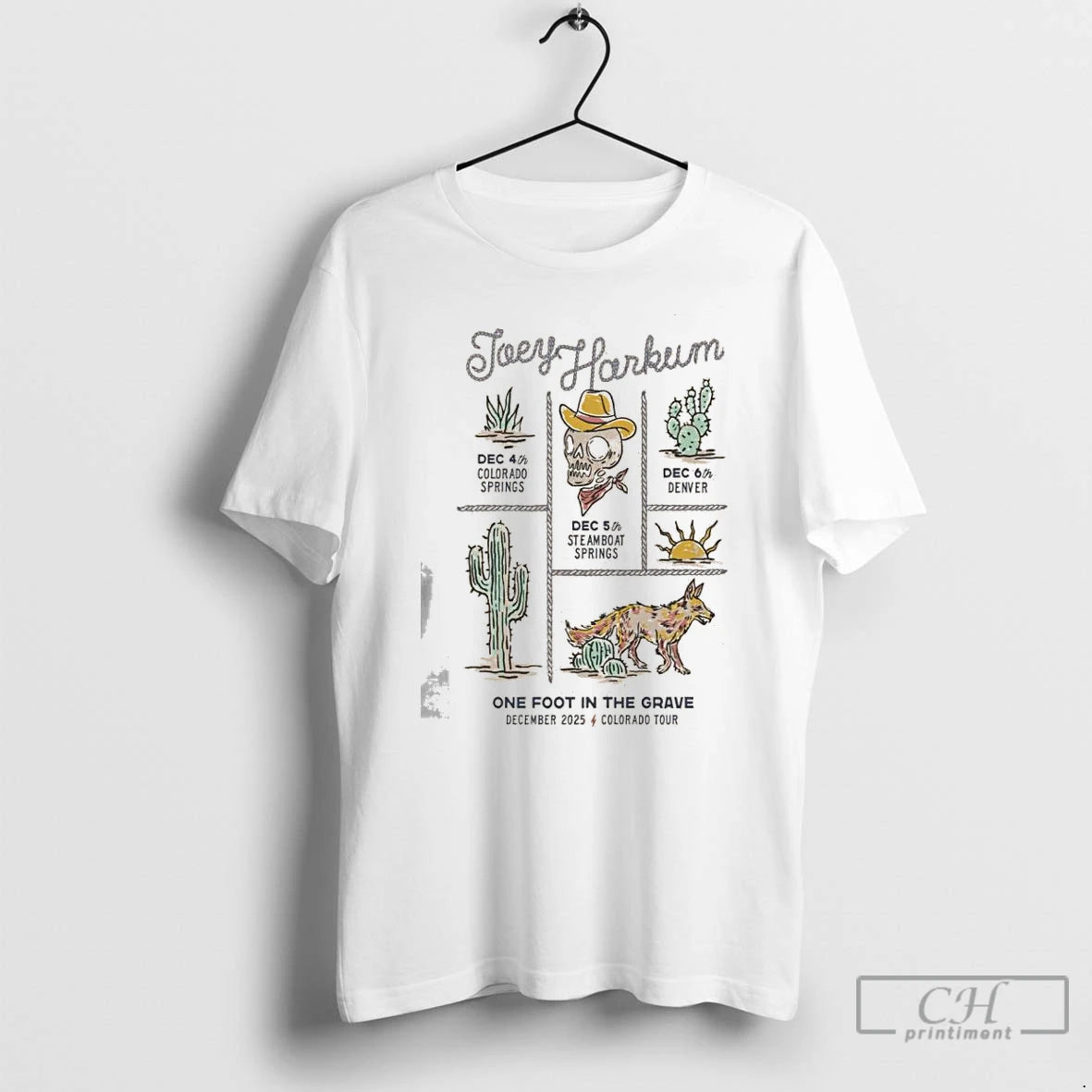 Premium Joey Harkum Colorado Tour On Dec 4 6 2025 T Shirts Hoodie, Sweatshirt | InkNestWear.com