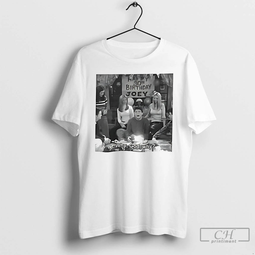 Premium Joey Tribbiani Birthday Party Group T-Shirts, Hoodie, Sweatshirt | InkNestWear.com