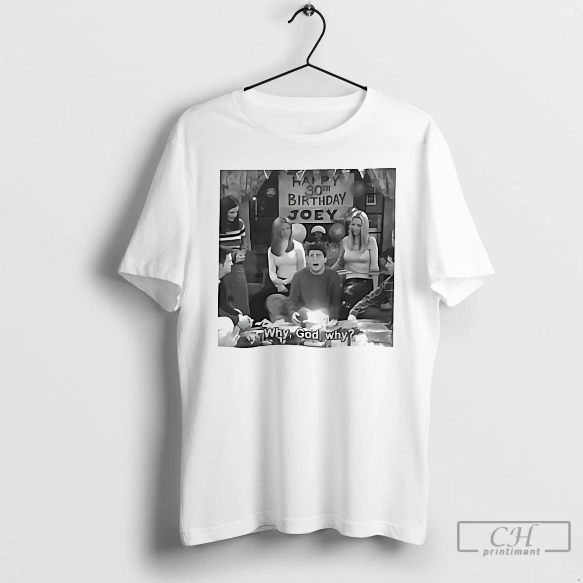 Premium Joey Tribbiani Birthday Party Group T-Shirts, Hoodie, Sweatshirt | InkNestWear.com