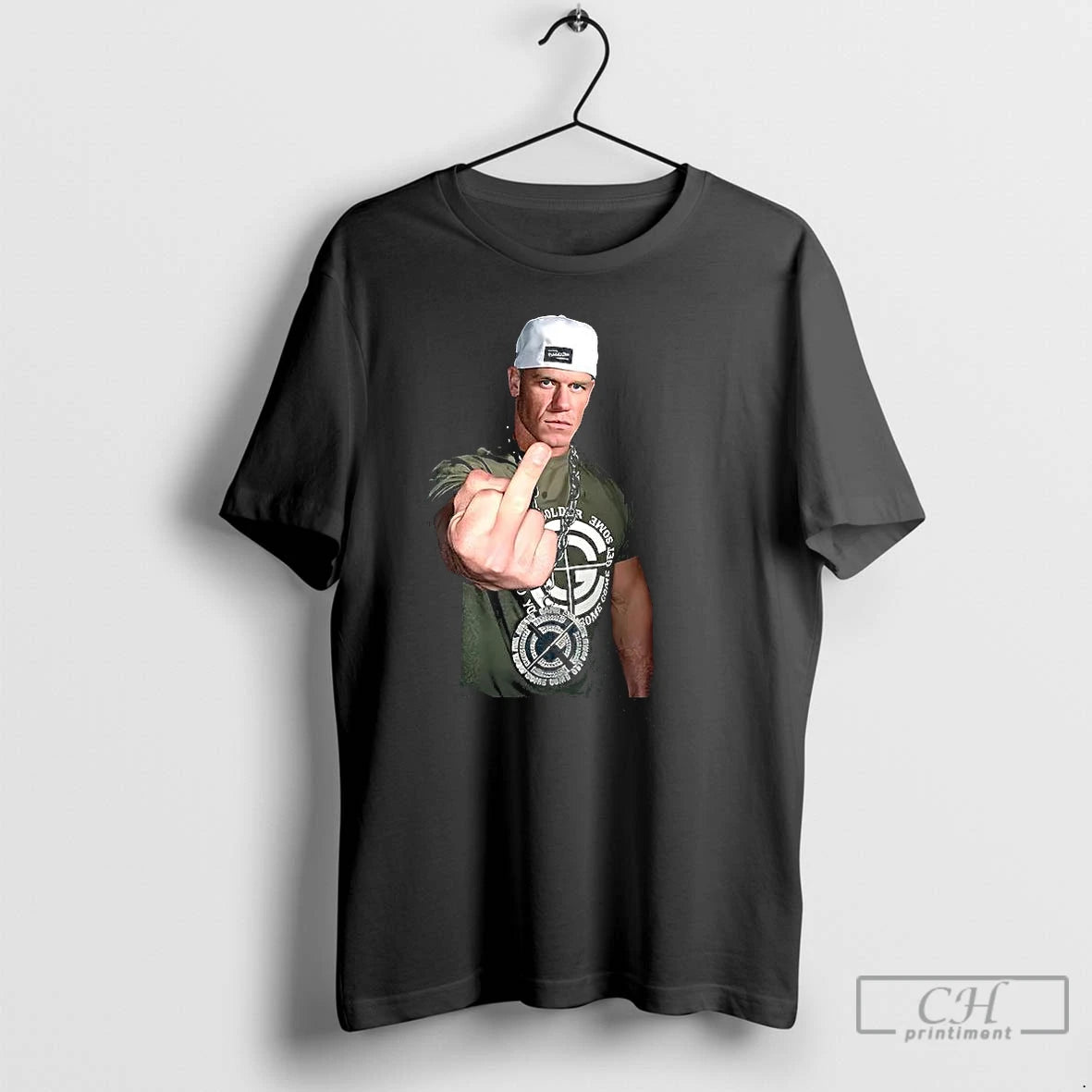 Premium John Cena 2025 Middle Finger T Shirts Hoodie, Sweatshirt | InkNestWear.com