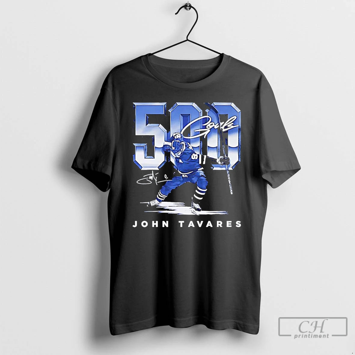 Premium John Tavares 500 Goals Toronto Maple Leafs T Shirts Hoodie, Sweatshirt | InkNestWear.com