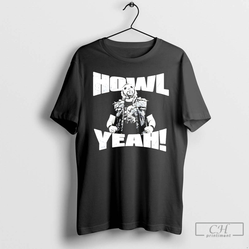 Premium Johnny Weaver Howl Yeah Wrestling T Shirts Hoodie, Sweatshirt | InkNestWear.com
