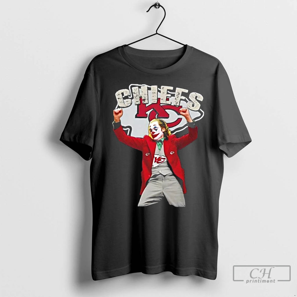 Premium Joker Dancing Kansas City Chiefs Football T-Shirts, Hoodie, Sweatshirt | InkNestWear.com