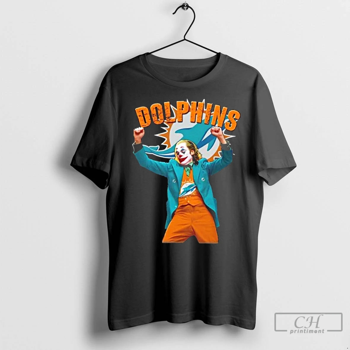 Premium Joker Dancing Miami Dolphins Football T-Shirts, Hoodie, Sweatshirt | InkNestWear.com