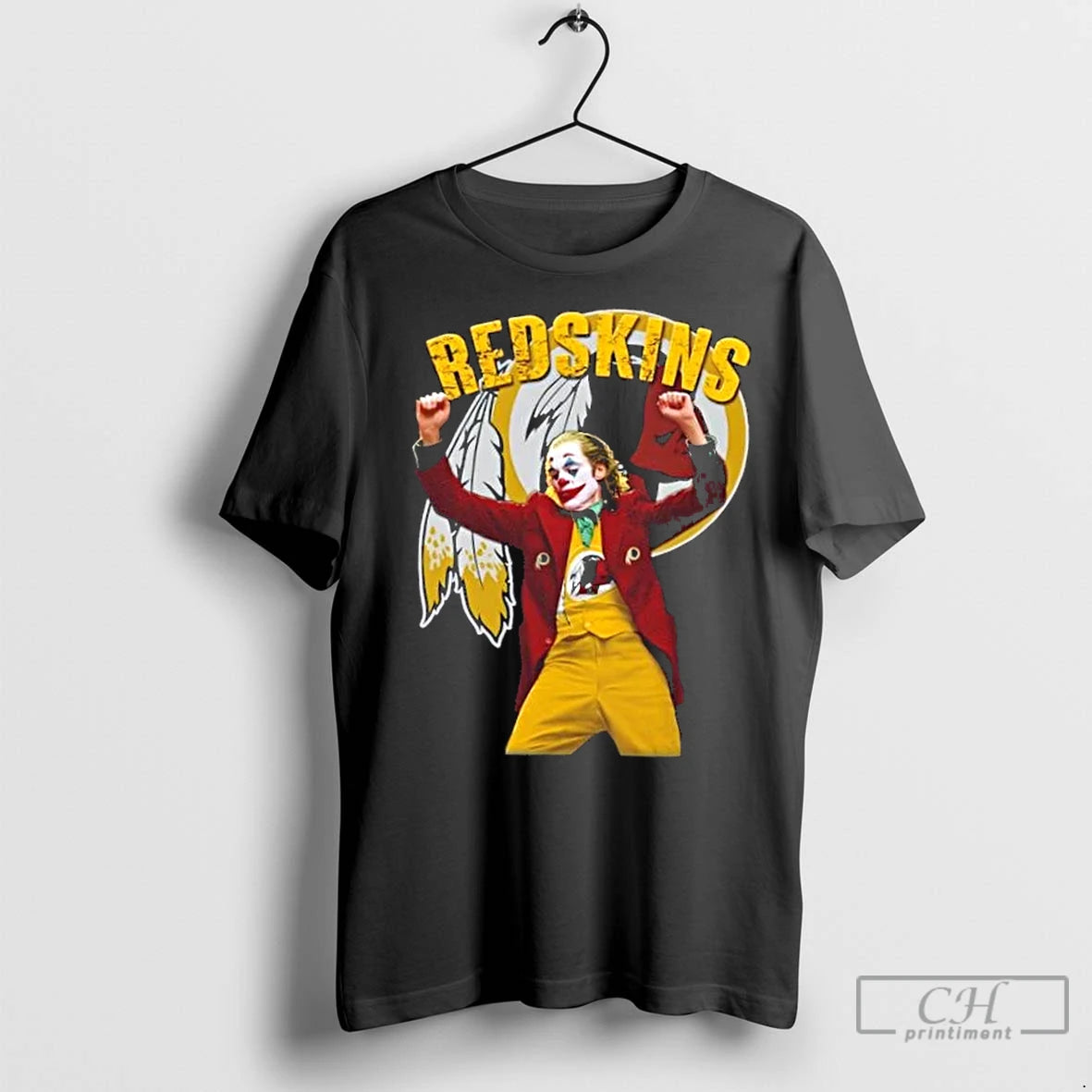 Premium Joker Dancing Washington Redskins Football T-Shirts, Hoodie, Sweatshirt | InkNestWear.com