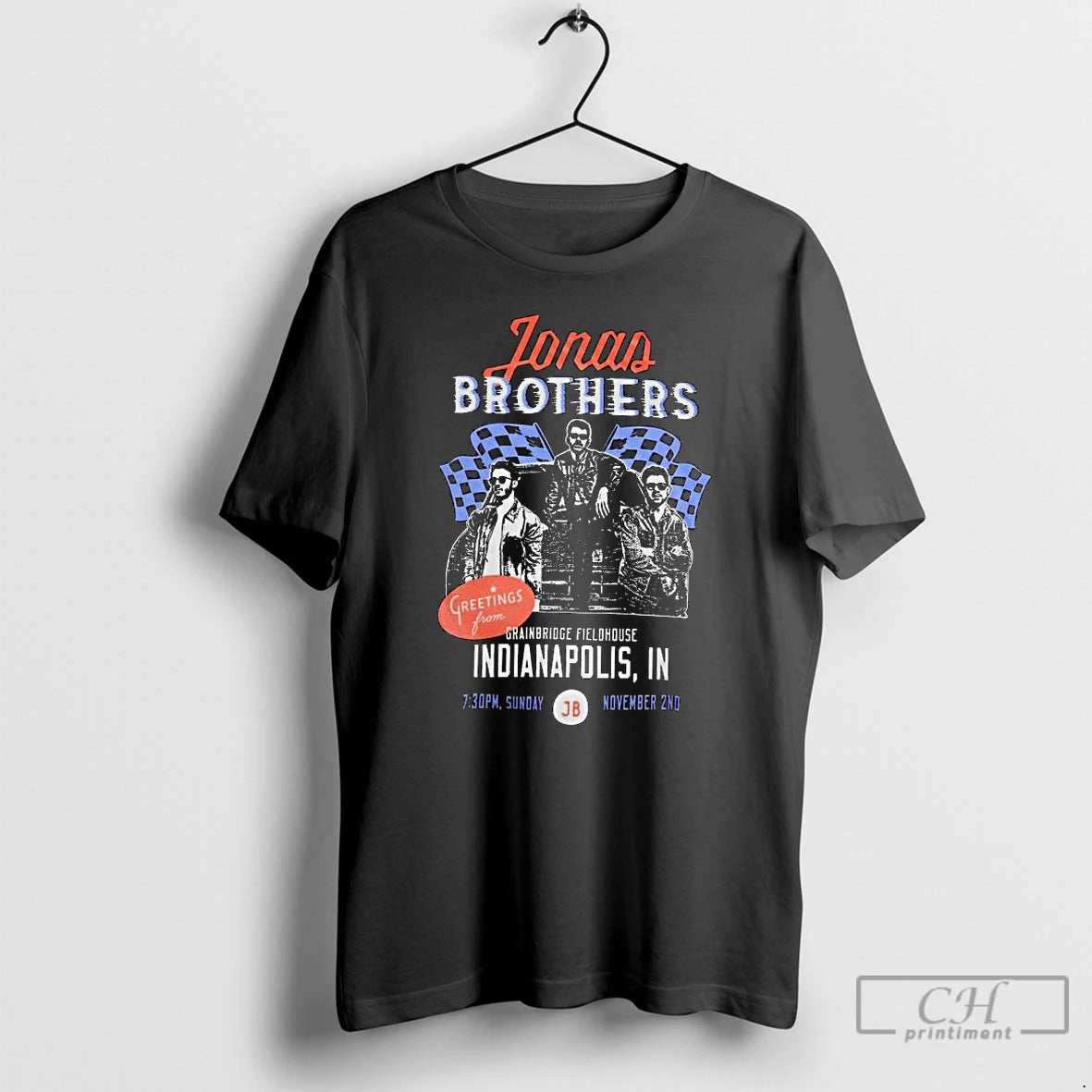 Premium Jonas Brothers Gainbridge Fieldhouse Indianapolis In Nov 02 2025 Long Sleve T Shirts Hoodie, Sweatshirt