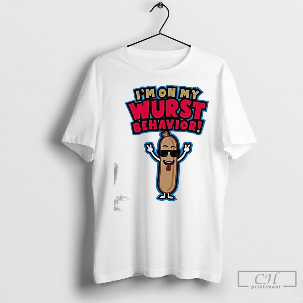 Premium Jonas Brothers Im On My Wurst Behavior T-Shirts, Hoodie, Sweatshirt | InkNestWear.com