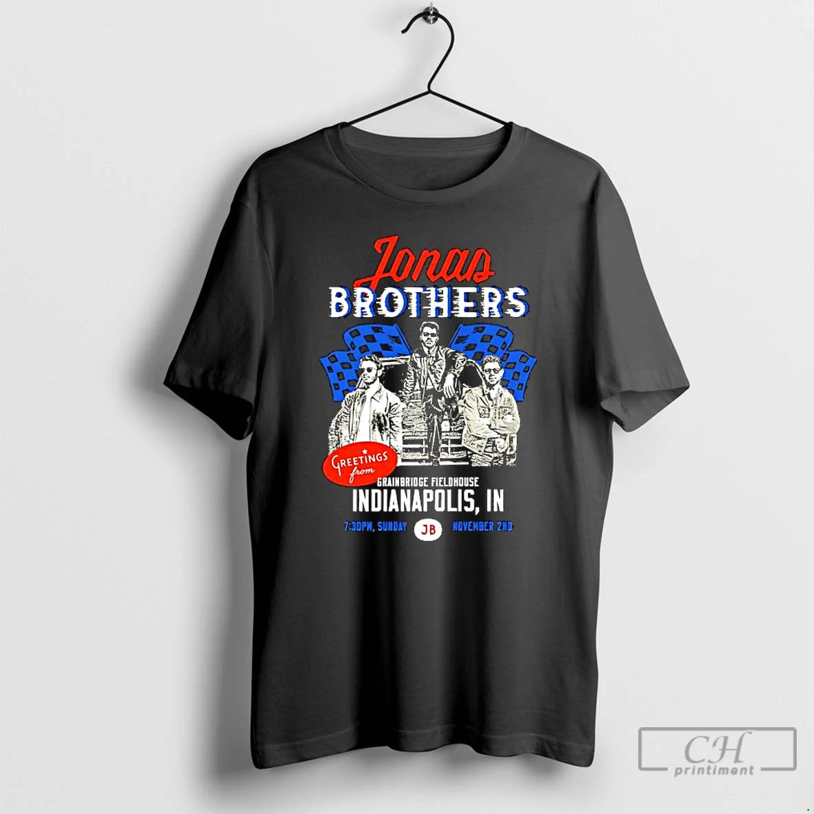 Premium Jonas Brothers Greeting From Your Hometown Indianapolis In Sunday Jb T Shirts Hoodie, Sweatshirt | InkNestWear.com