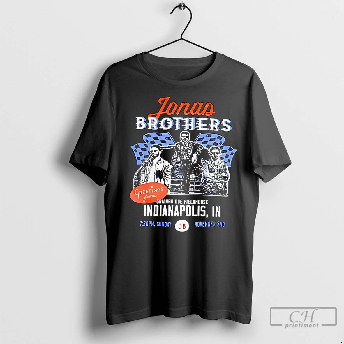 Premium Jonas Brothers Tour Indianapolis In Nov 02 2025 T-Shirts, Hoodie, Sweatshirt | InkNestWear.com