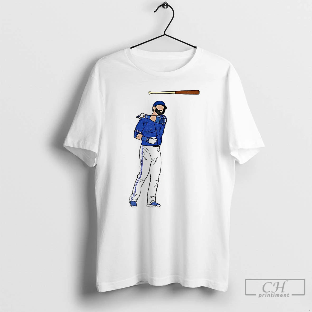 Premium Jose Bautista Bat Flip Blue Jays T Shirts Hoodie, Sweatshirt | InkNestWear.com