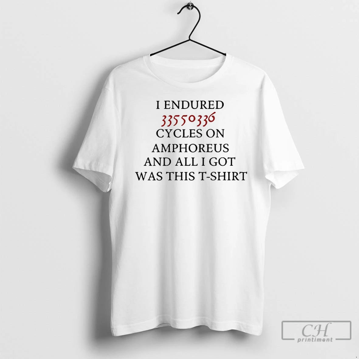Premium Joshua Waters I Endured 33550336 Cycles On Amphoreus And All I Got Was This T-Shirts, Hoodie, Sweatshirt