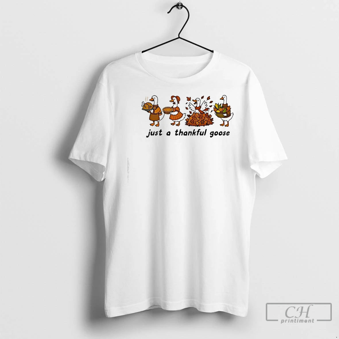 Premium Just A Thankful Goose Auturm T-Shirts, Hoodie, Sweatshirt | InkNestWear.com