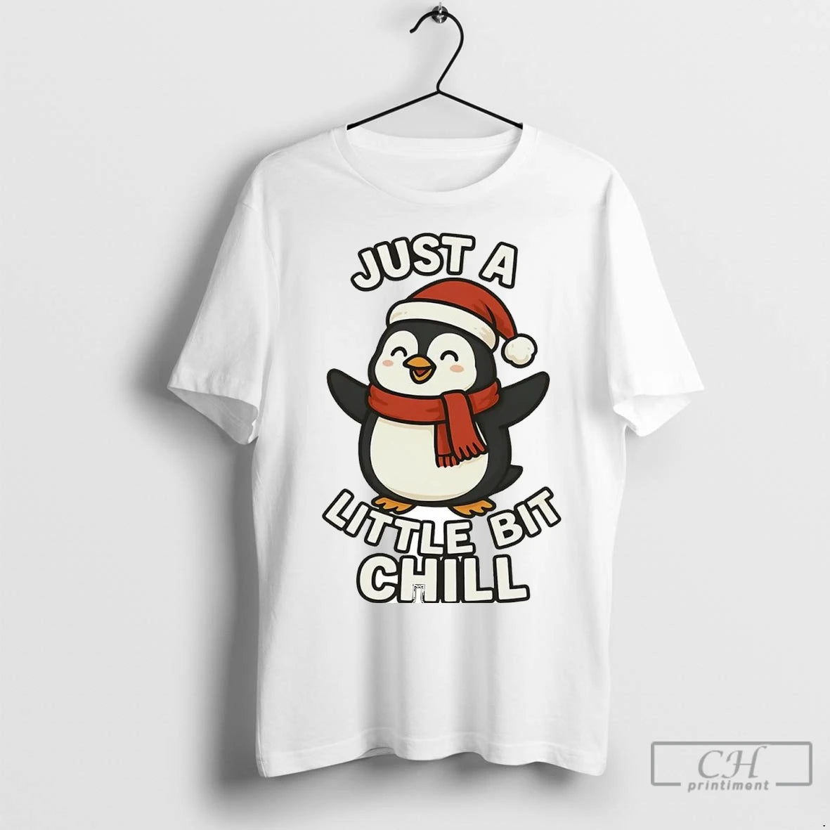 Premium Just A Little Bit Chill Penguin Christmas T-Shirts, Hoodie, Sweatshirt | InkNestWear.com