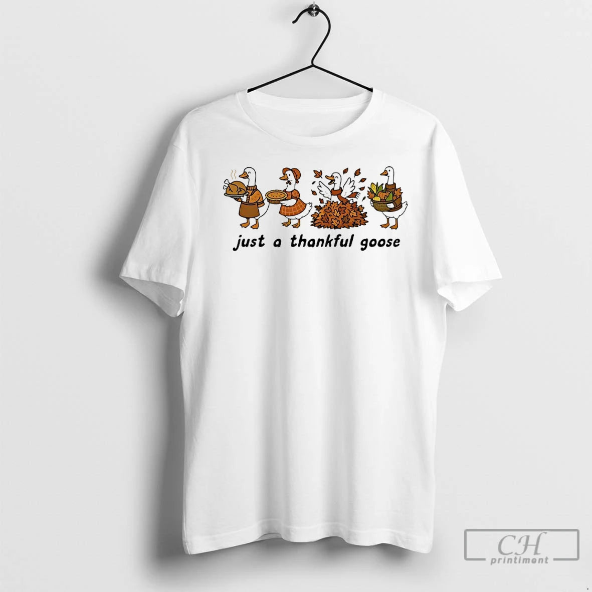 Premium Just A Thankful Goose T-Shirts, Hoodie, Sweatshirt | InkNestWear.com